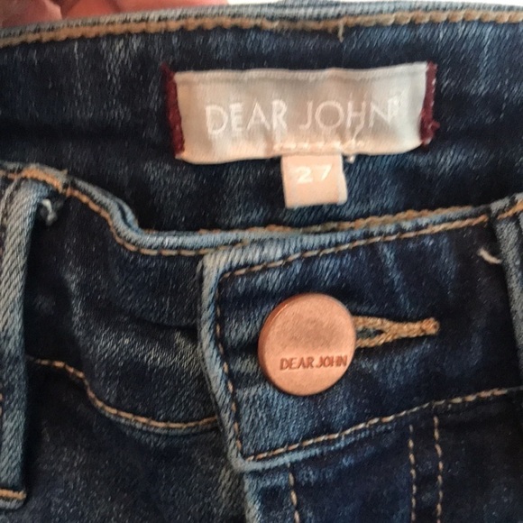 Dear John High Waisted Straight Leg Jeans - Picture 4 of 10